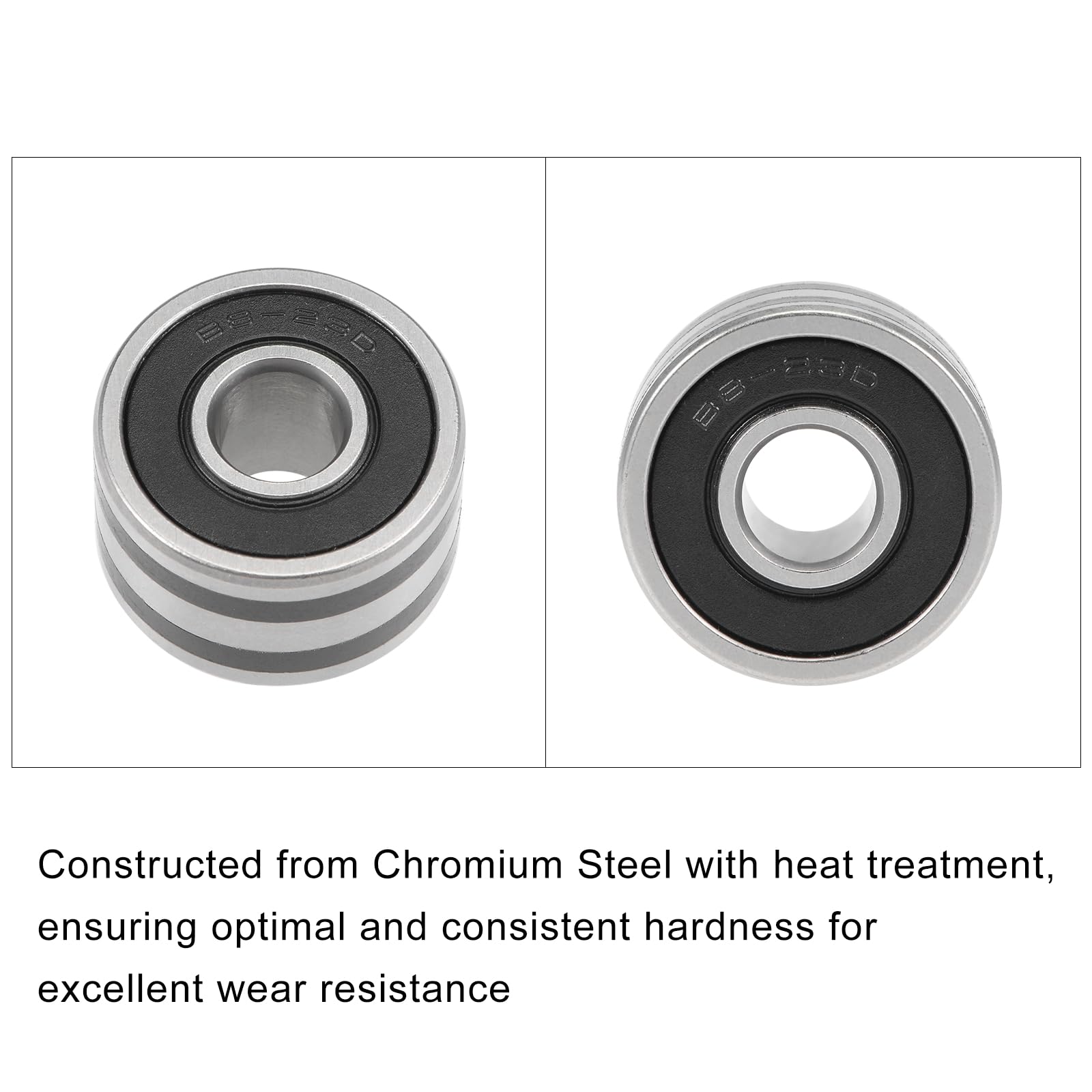 Amazon | METALLIXITY ディープグルーブボールベアリング（B8